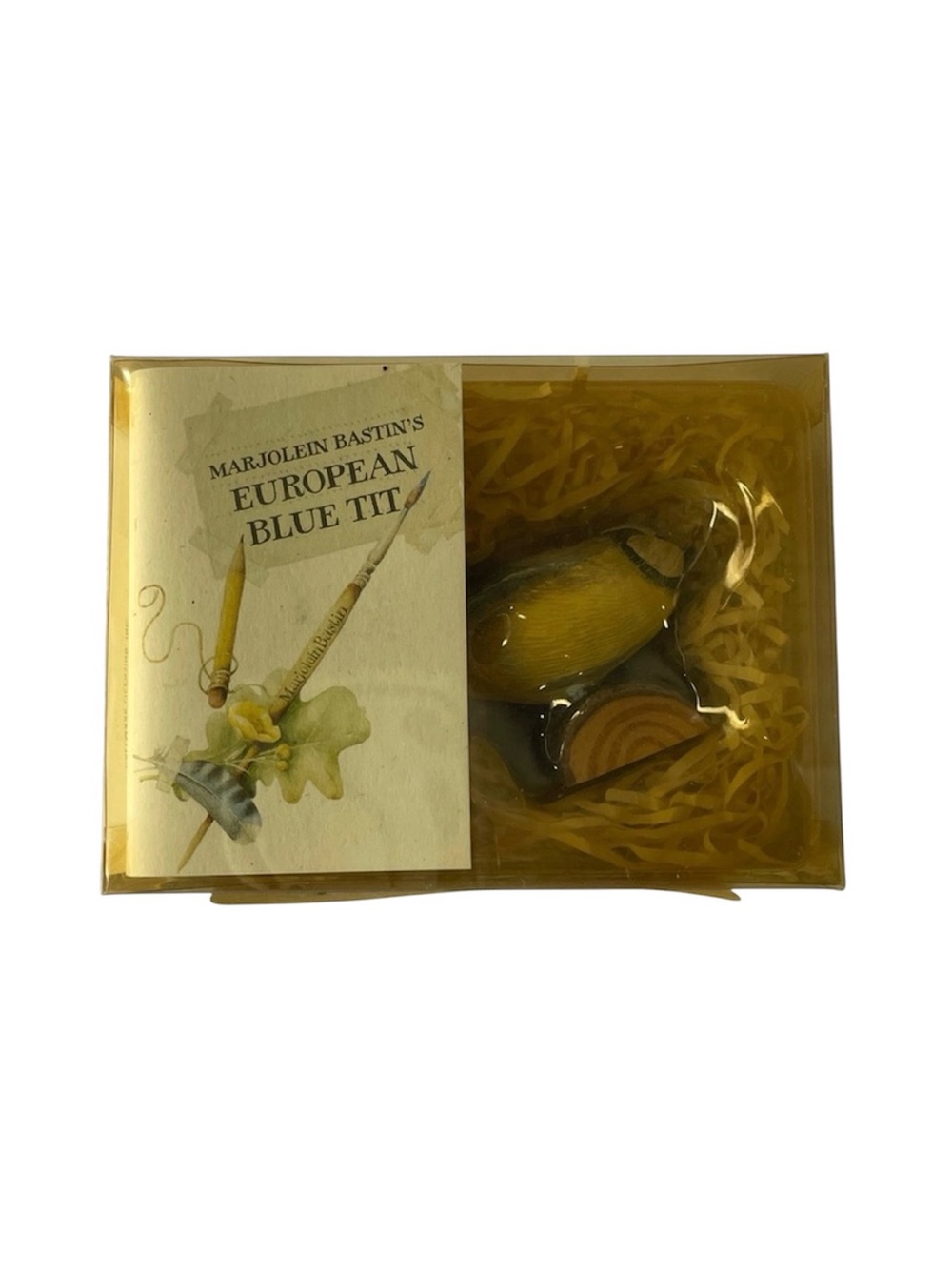 Marjolein Bastin Natures European Blue Tit Birds At My Window Hallmark NOS NEW